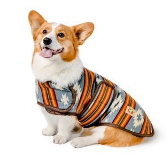 Denim Sunset Dog Blanket Coat