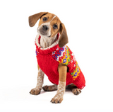 "Assorted cozy sweaters for pets at Le Pet Luxe."