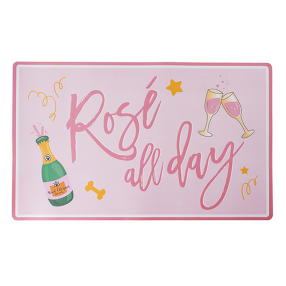 Rose All Day Placemat - Le Pet Luxe