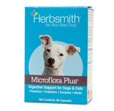 Microflora Plus Supplements - Digestive Aid for Dogs & Cats