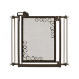 One-Touch Metal Mesh Pet Gate - Le Pet Luxe