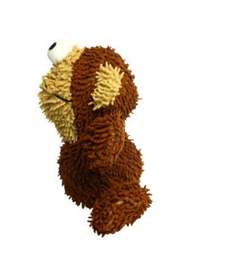 MIGHTY- Microfiber Ball Monkey - Durable, Squeaky Dog Toy