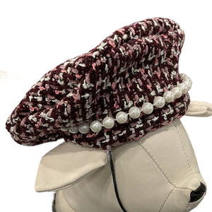 Blackberry Tweed Hat