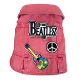 Pink Rocker Vest - Beatles