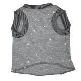  Upcycled Dog Tank - S- SNOW KITTY | Le Pet Luxe
