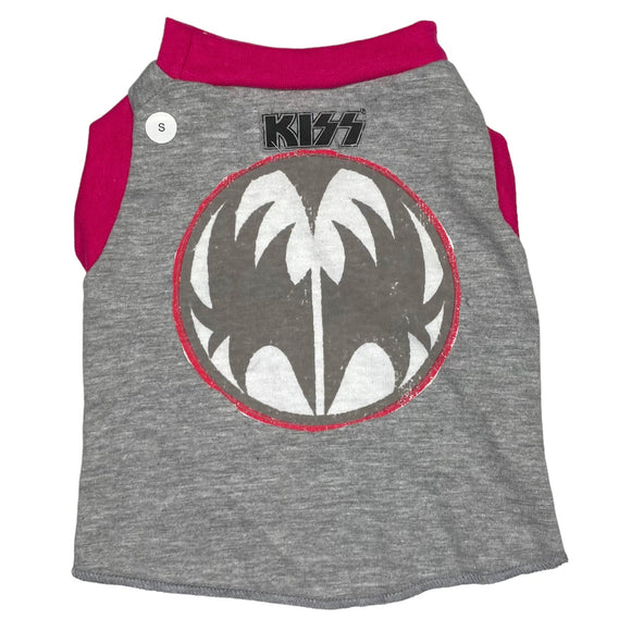 Upcycled Dog Tank - S- KISS (DEMON) | Le Pet Luxe