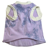  Upcycled Dog Tank - M- KISS PURP/WHT | Le Pet Luxe