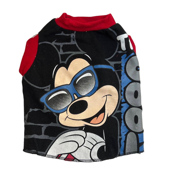 Upcycled Dog Tank - S- MICKEY SHADES | Le Pet Luxe