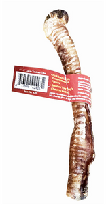 6-8 Inch Lamb Trachea Tube with Cigar Band and UPC