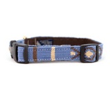 A tail we could wag Side-Release Dog Collar - Block Island Blue