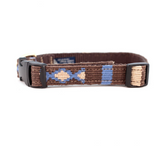 A tail we could wag Side-Release Dog Collar - Block Island Blue