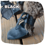 1 Pair of Dog Mocs (Sold in pairs) - Black