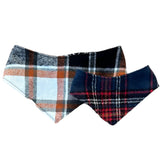 Plaid Tie Bandana