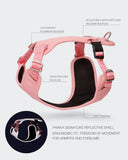 Visibility Harness Pink for Dogs