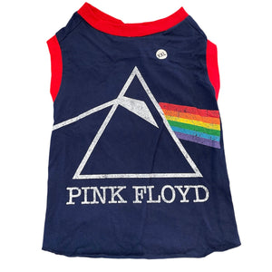 Upcycled Dog Tank - XXL "PINK FLOYD"