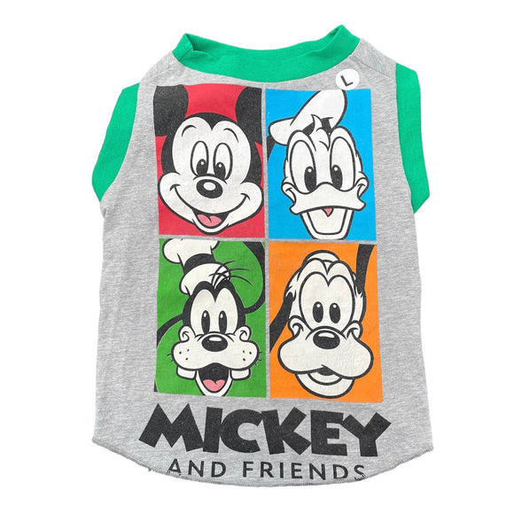 Buy Upcycled Dog Tank - L -MICKEY & FRIENDS | Le Pet Luxe