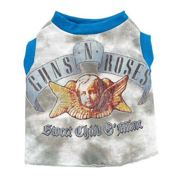  Upcycled Dog Tank - S- Sweet Child O'Mine | Le Pet Luxe
