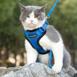 Mr. Peanut's PurrTrek Reflective Cat Harness with Matching Leash