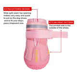 QUMY Dog Shoes for Medium Large Breed - Pink