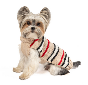 Bentley Alpaca Stripe Dog Sweater