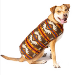 Brown Southwest Dog Blanket Coat