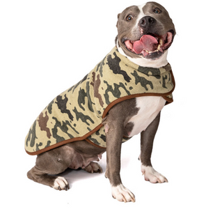 Camouflage Dog Blanket Coat