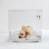 Clear Dog Crate to Gate | Large