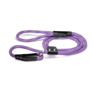 Reflective Rope Slip Leash – Lavender