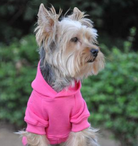Top Flex-Fit Dog Hoodie - Pink