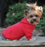 Best Flex-Fit Dog Hoodie - Red