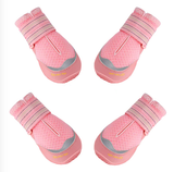 QUMY Dog Shoes for Hot Pavement - Pink