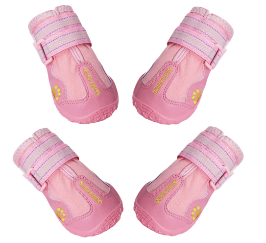 QUMY Dog Shoes for Medium Large Breed