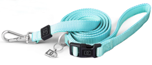 Secure-In-Place Dog Leash - 5th Ave Blue