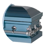 Steel Pet Casket - Light Blue