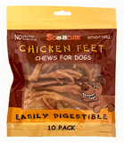 10 Pack Chicken Feet (no nails)