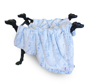 Whisper Dog Blanket - Baby Blue