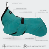 Visibility Dog Raincoat - Emerald