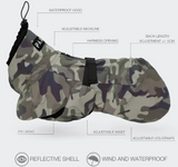 Recovery Raincoat Camo for Dogs