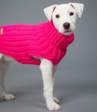 Knit Sweater Hot Pink for Dogs