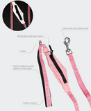 Visibility Dog Leash - Pink