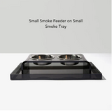 Smoke Grey Overflow Feeder Tray | Options