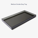 Smoke Grey Overflow Feeder Tray | Options