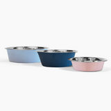 Tall Double Pet Bowl Feeder with 2 Tone Bowls | Options