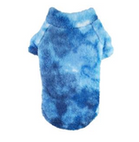 Best Soft Plush Pullovers - Tie-Dye Blue