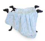 Whisper Dog Blanket - Baby Blue