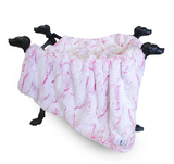 Whisper Dog Blanket - Baby Pink