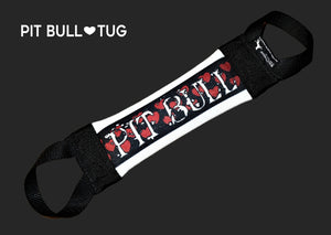 PIT BULL THEMED FIRE HOSE TUG - Bulletproof Pet Products Inc