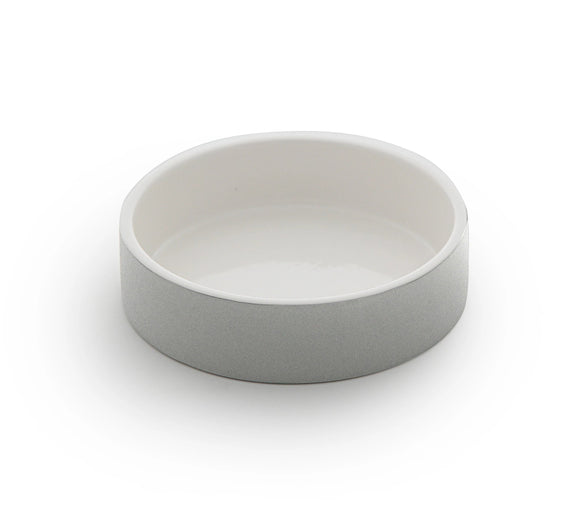 Naturally Cooling Dog Water Bowl ~ Concrete - Le Pet Luxe
