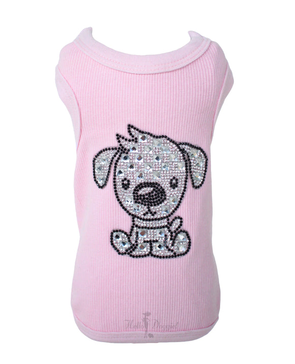 Doggie Dog Tank ~ Pink - Le Pet Luxe