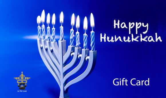 Gift Card ~ Happy Hanukkah